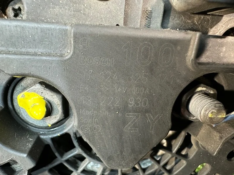 Генератор Opel Corsa C Z14XEP 2005 - миниатюра 9