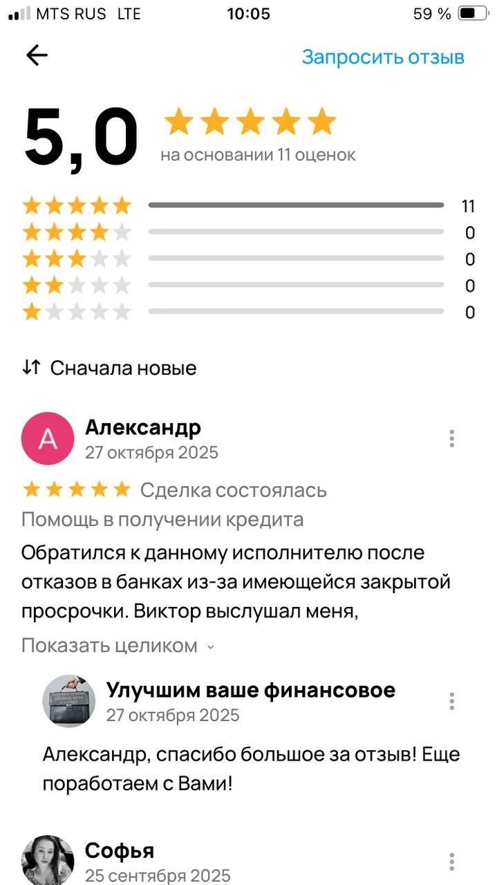 Помощь в получении кредита - миниатюра 2