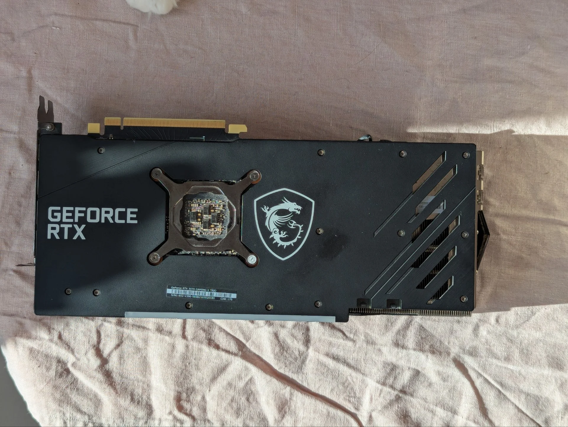 MSI Nvidia geforce RTX 3070 Gaming X Trio - миниатюра 6