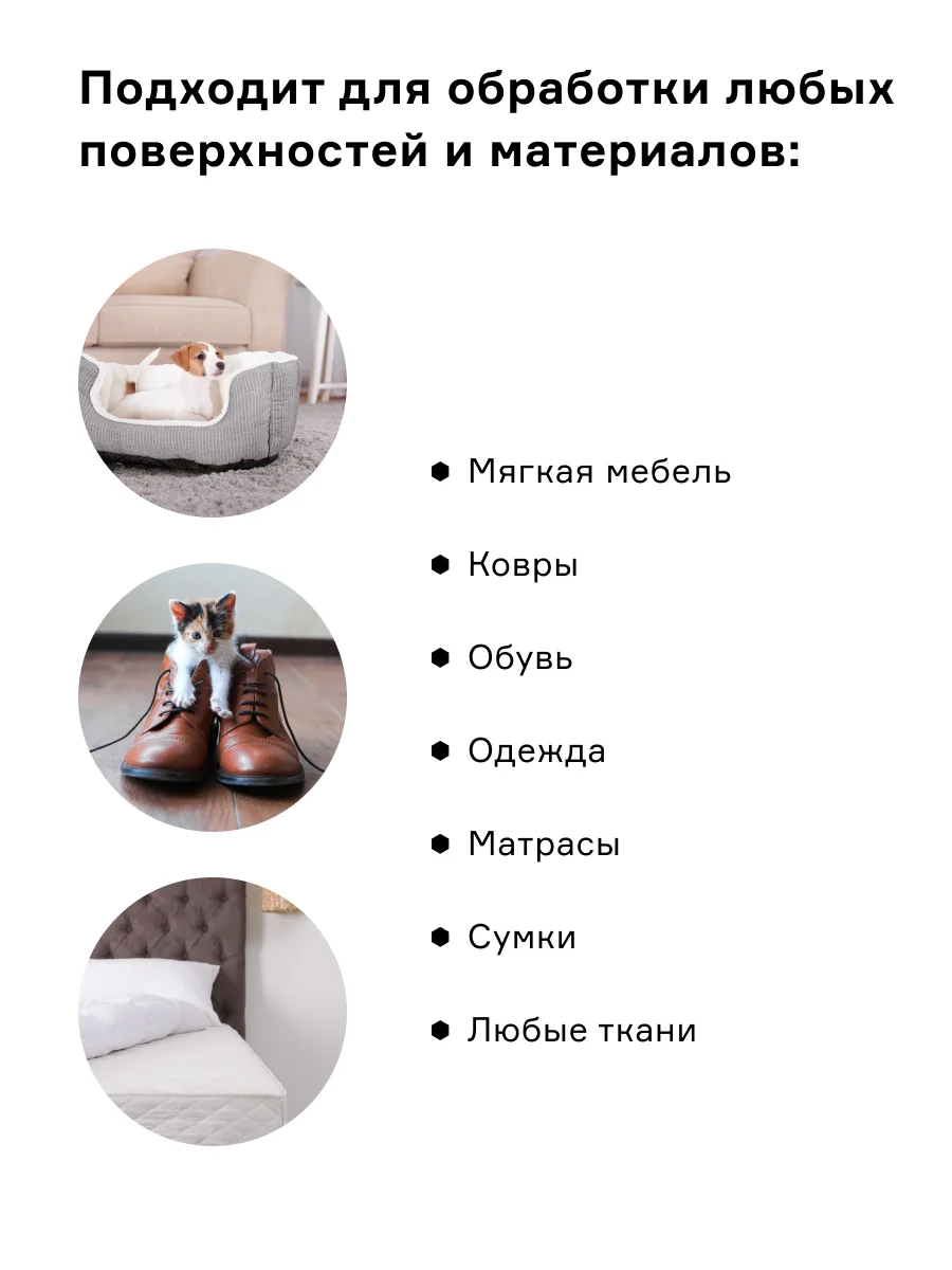 Нейтрализатор запаха для животных Helmetex Pets, 400 мл, аромат Цитрус - миниатюра 3