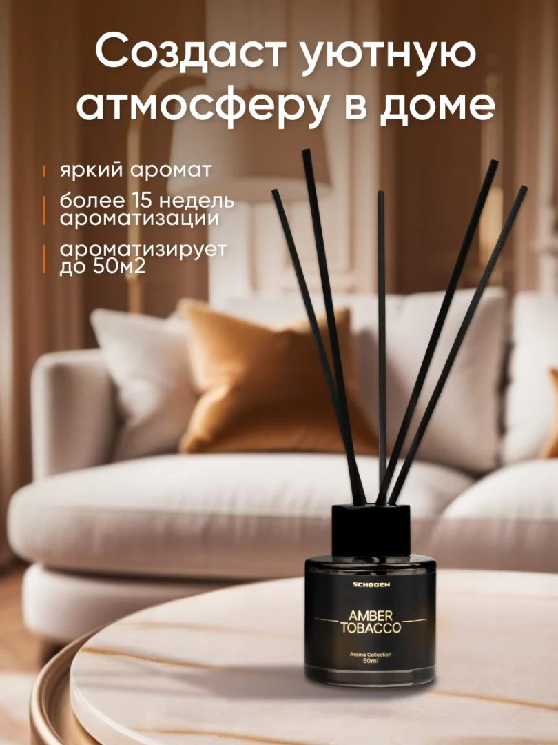 Аромадиффузор Amber Tobacco, 50 мл. - миниатюра 4