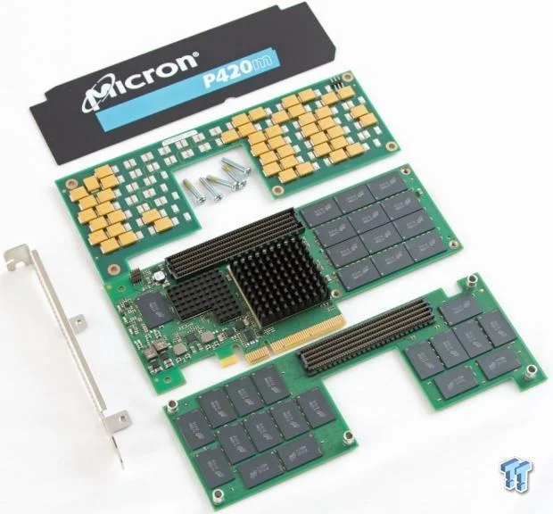 SSD PCI Micron p420m 1.4Tb - изображение 1