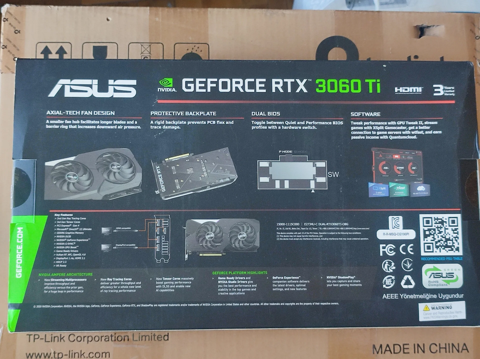 RTX 3060Ti 8Gb - миниатюра 4