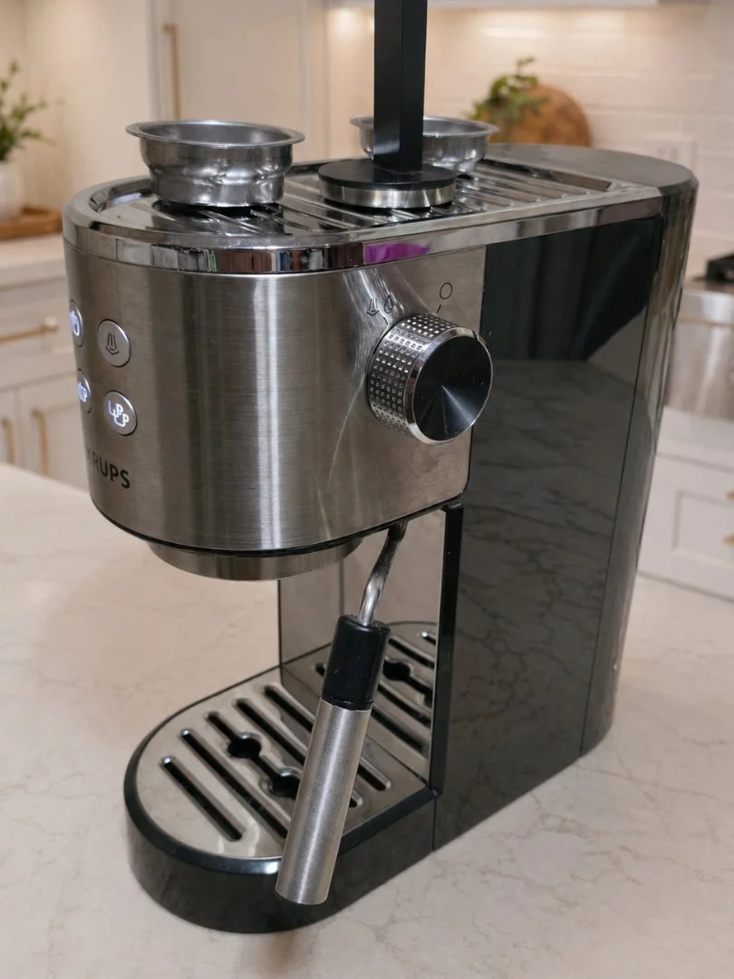 Кофеварка рожковая Krups Virtuoso XP442 - миниатюра 7