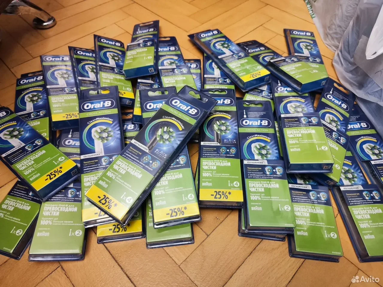 Сменные Насадки Oral-B Braun Оригинал - миниатюра 2