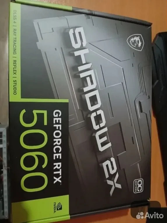 Видеокарта MSI Nvidia RTX 5060 Shadow 2X OC - миниатюра 3