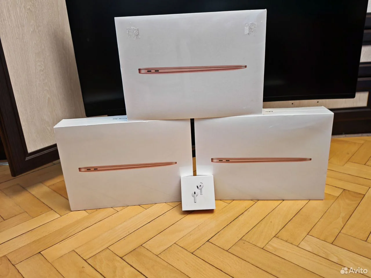 MacBook Air 13" M1 Gold Золотой 2023 года производства - миниатюра 5