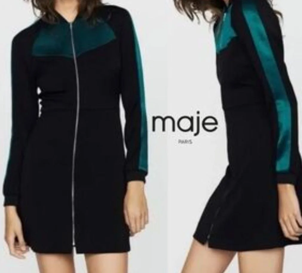 платье maje, xs - изображение 1