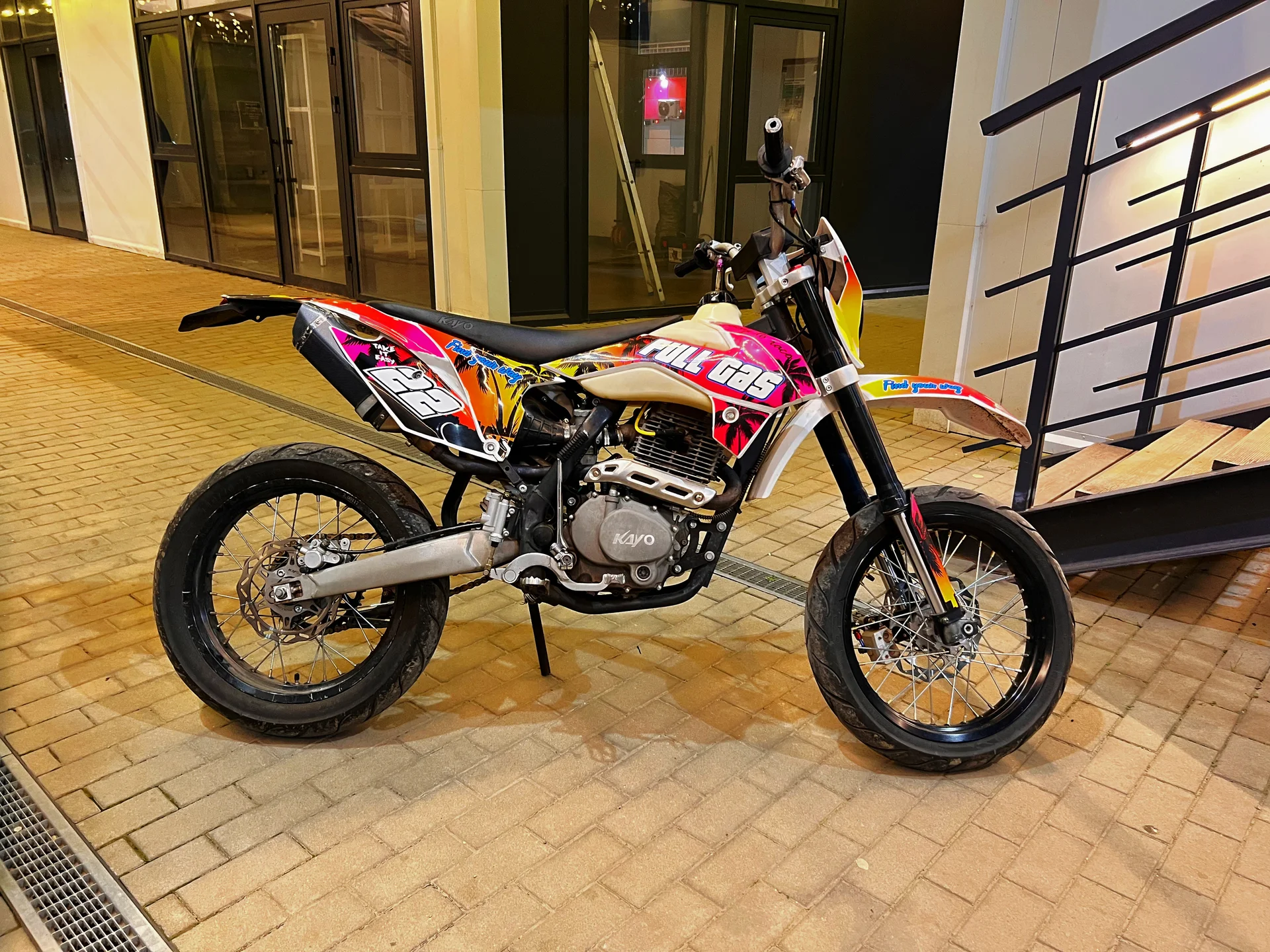 Kayo K1 300cc 2023 мотард - миниатюра 2