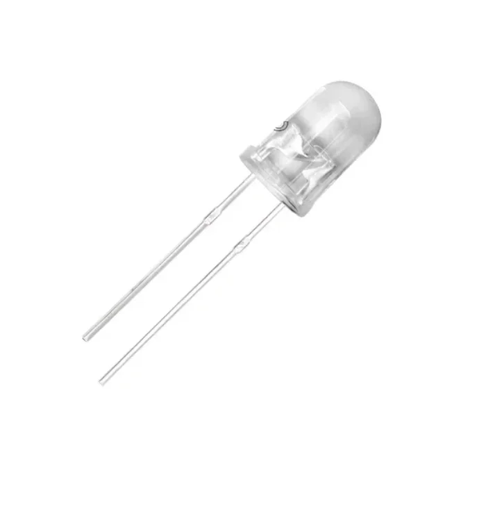 ИК-светодиод 940 нм, 3 мм, прозрачная линза, 2 pin
