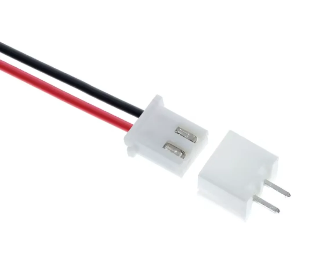 разъём 2-pin, шаг 1.5 мм (JST ZH-тип), с проводами 10 см
