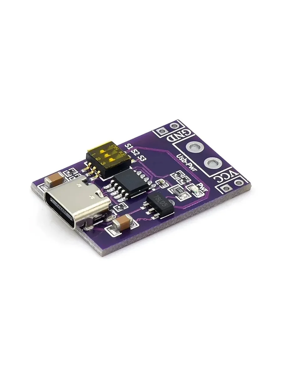 Модуль быстрого заряда Li-ion аккумуляторов PD/QC Type-C