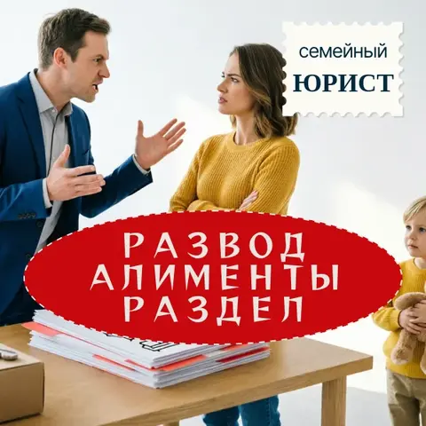 Семейный юрист / Адвокат по разводам. Раздел имущества. Алименты. Дети.