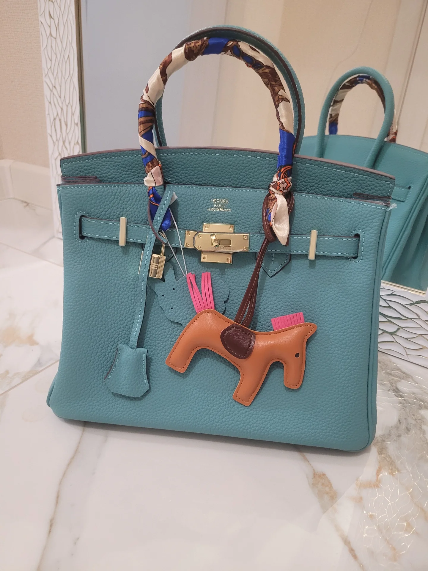 Сумка Hermes Birkin натуральная - изображение 1