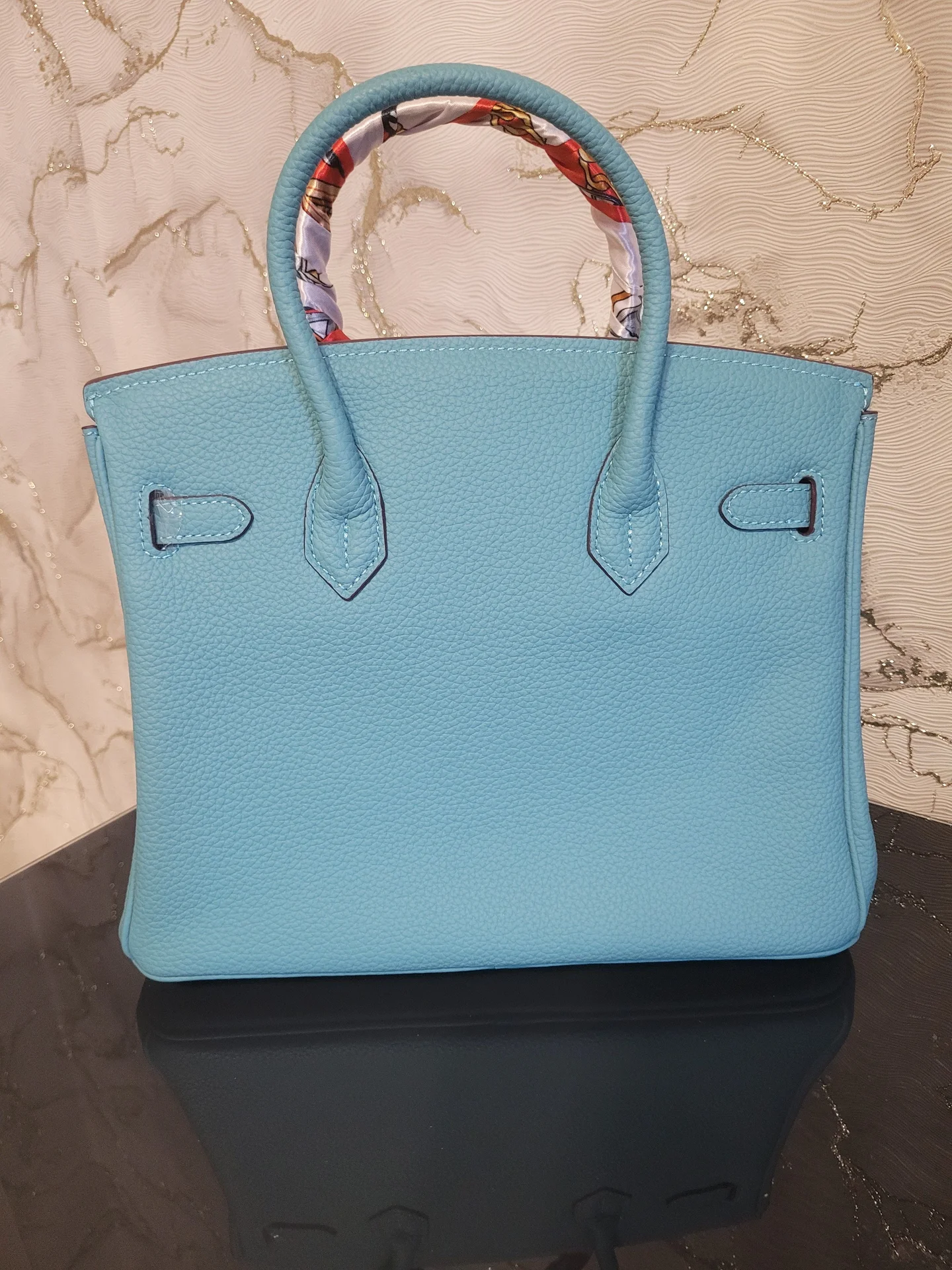 Сумка Hermes Birkin натуральная - миниатюра 5