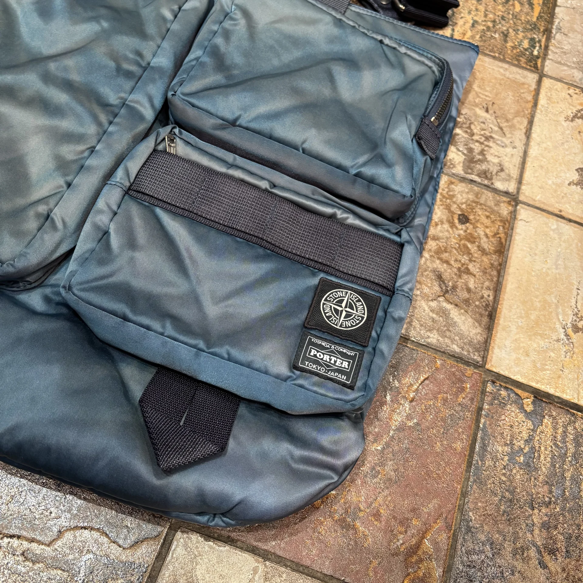 Stone island x porter сумка - миниатюра 3