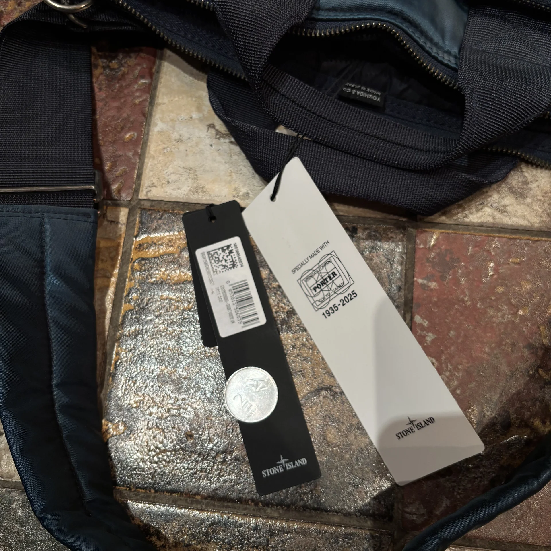 Stone island x porter сумка - миниатюра 10