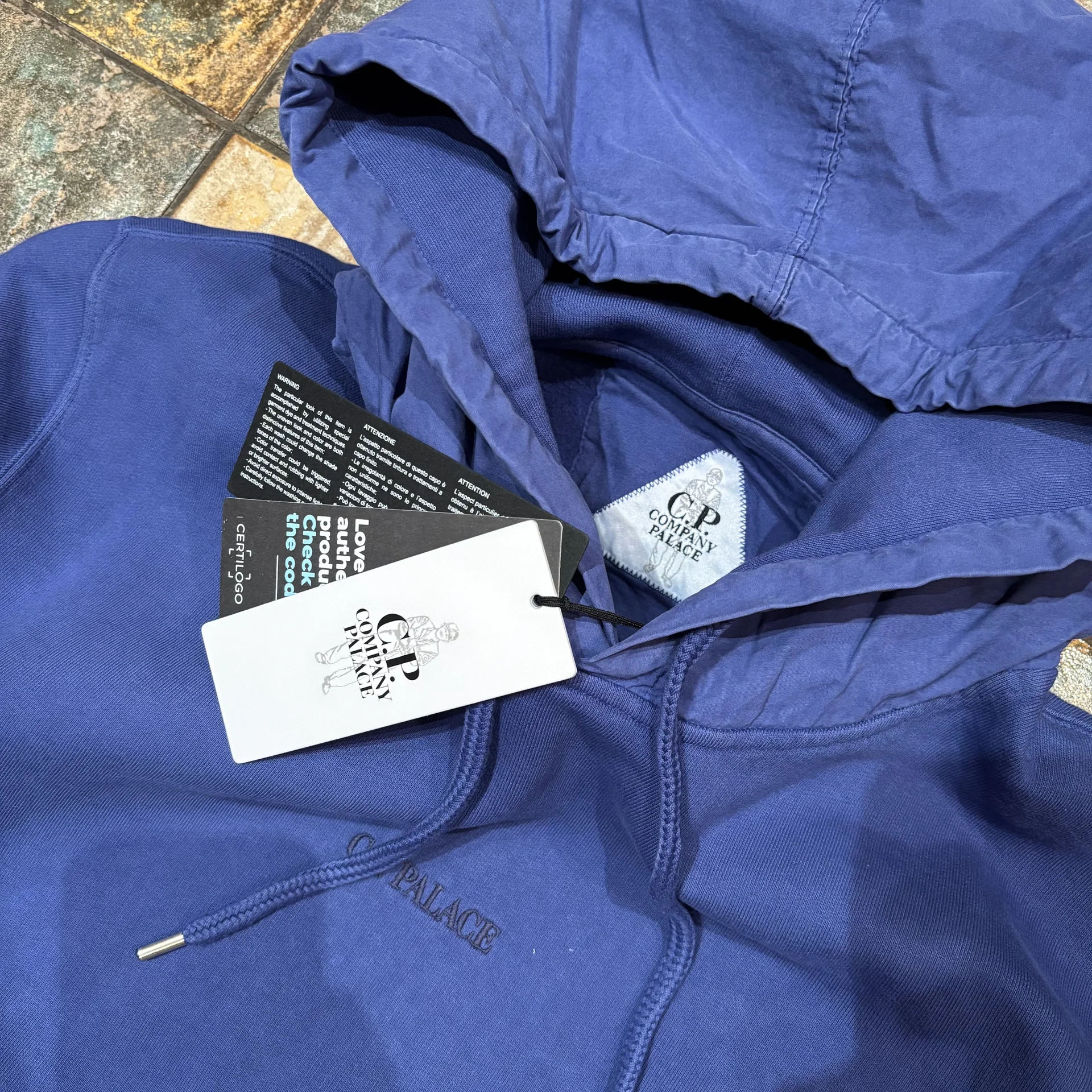 Cp company x palace худи - миниатюра 5