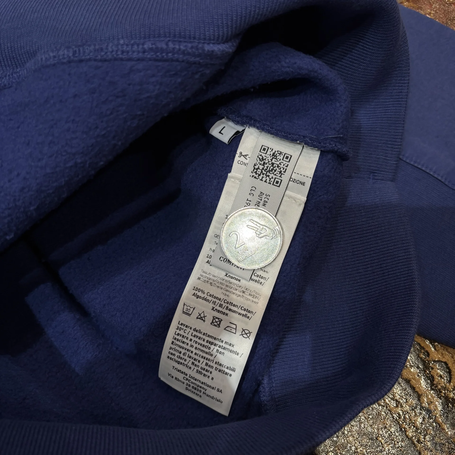 Cp company x palace худи - миниатюра 6