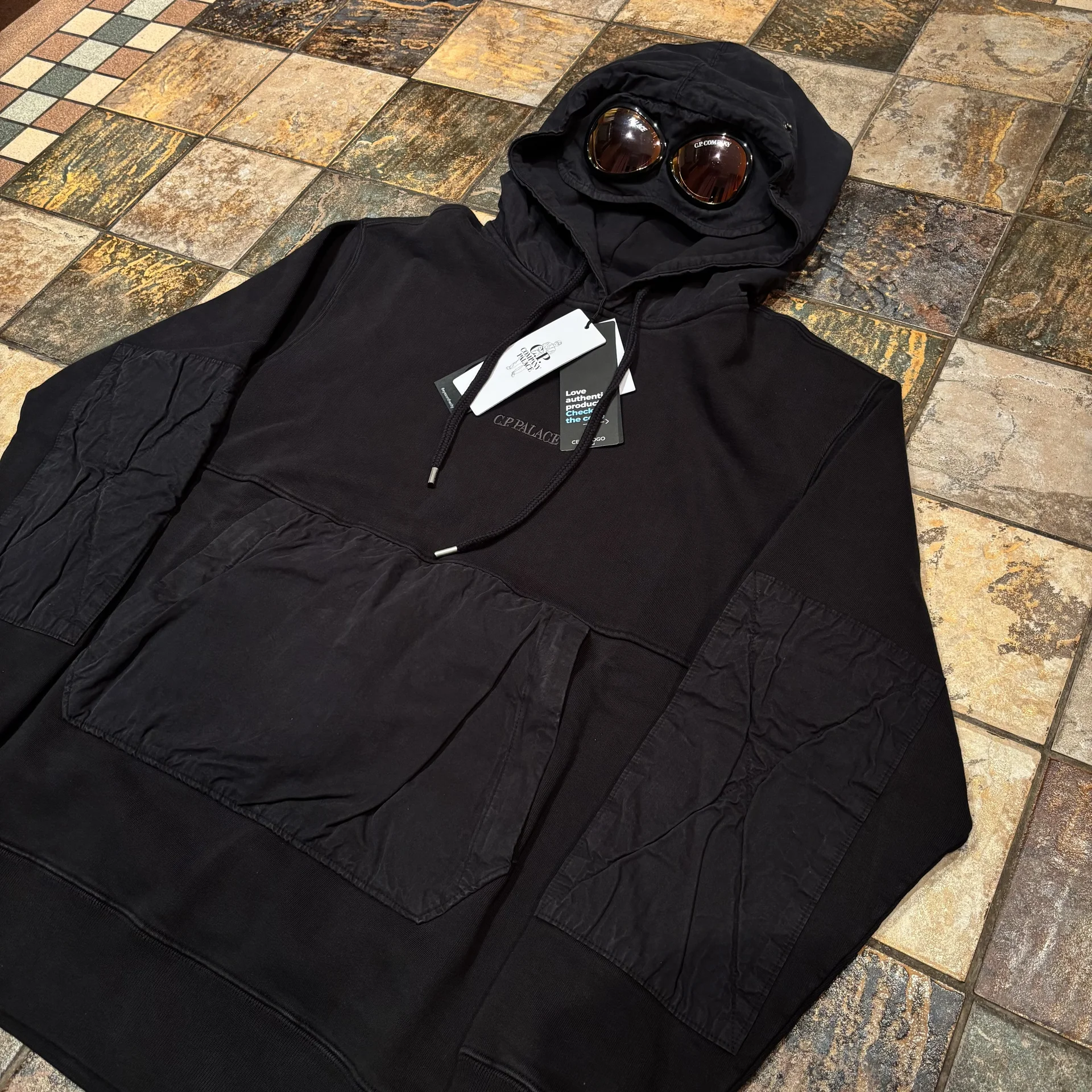 Cp company x palace худи - миниатюра 3