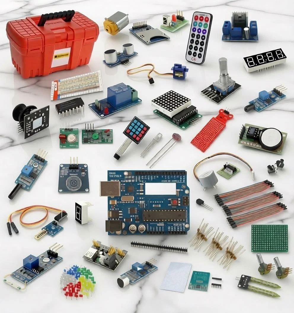 Набор AMK-mega для Arduino, модули и датчики - изображение 1