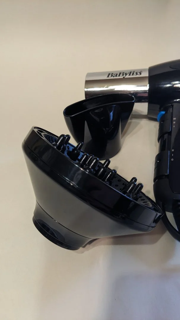 Фен babyliss type S55 ref 5451 и две насадки - миниатюра 4