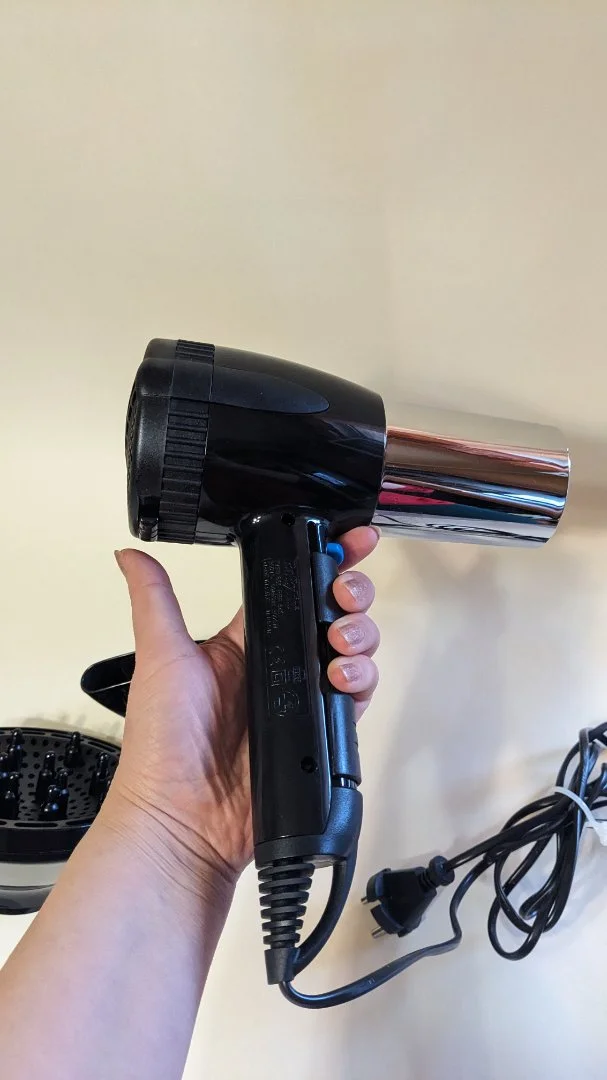 Фен babyliss type S55 ref 5451 и две насадки - миниатюра 6