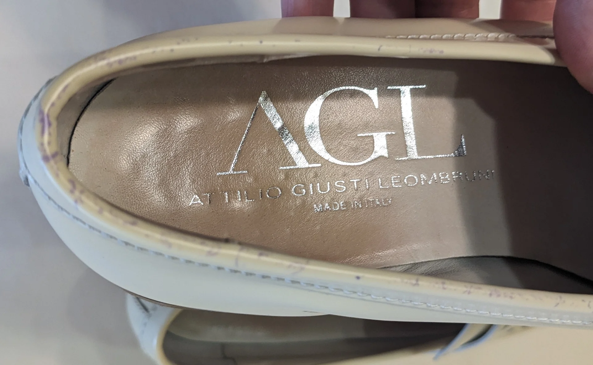 Лоферы AGL Attilio Giusti Leombruni с дефектом - миниатюра 4