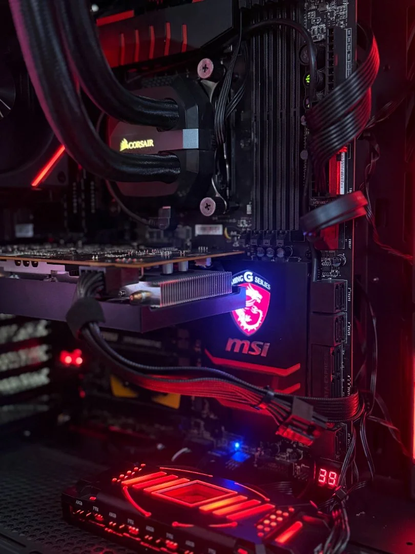 Мощный игровой компьютер i7,RX6600 8Gb,16GB,SSDm2 - миниатюра 3