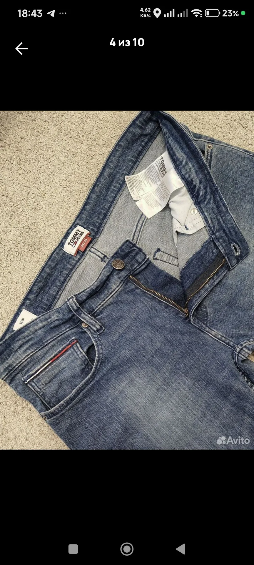 Продам джинсы Tommy jeans - миниатюра 4
