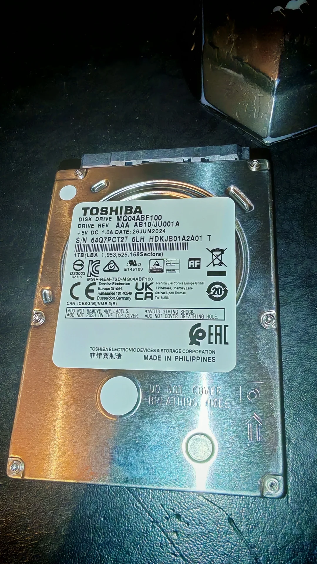 Toshiba Hdd 1 tb - миниатюра 3