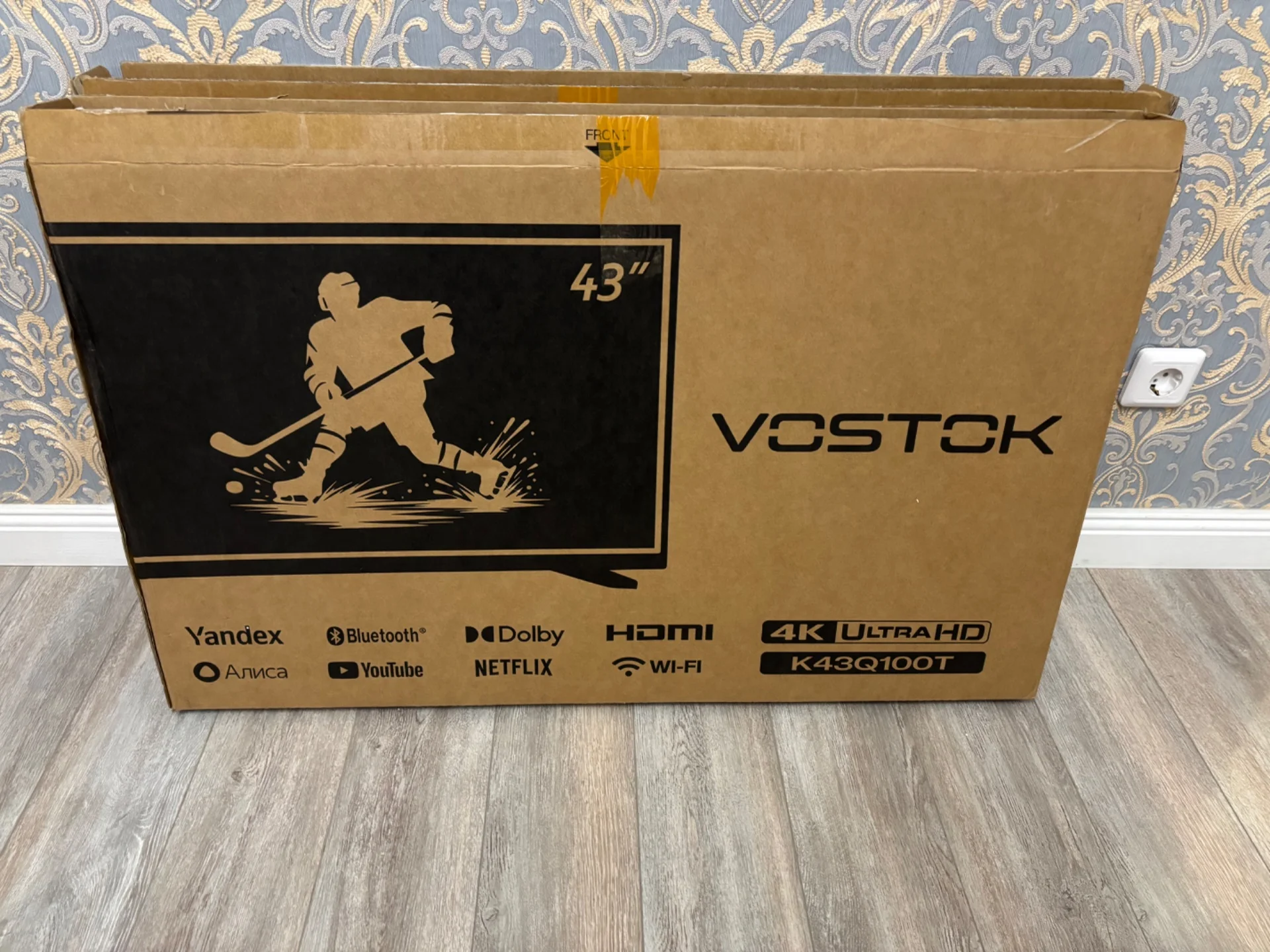 SmartTV Vostok 43 дюйма (новый) - миниатюра 3