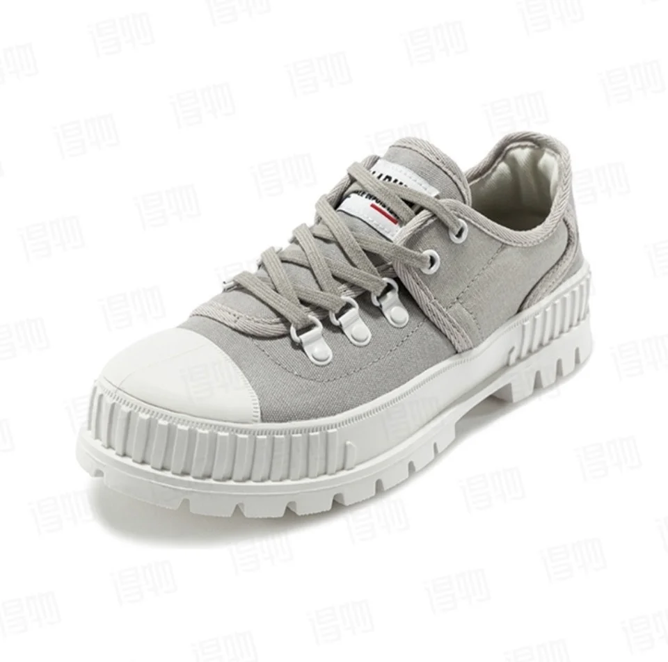 Кроссовки Palladium Pallashock Hkr Lo Light Gray - миниатюра 2