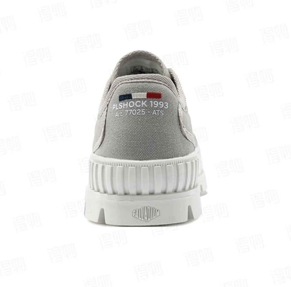 Кроссовки Palladium Pallashock Hkr Lo Light Gray - миниатюра 4