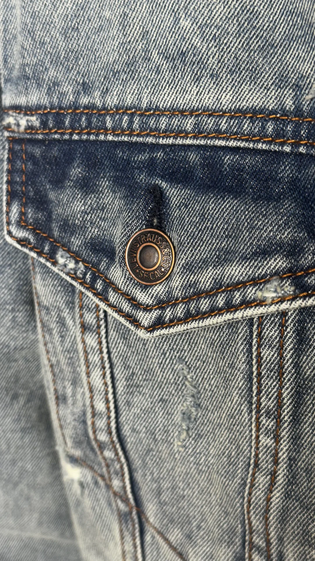 Джинсовая куртка Levis - миниатюра 9