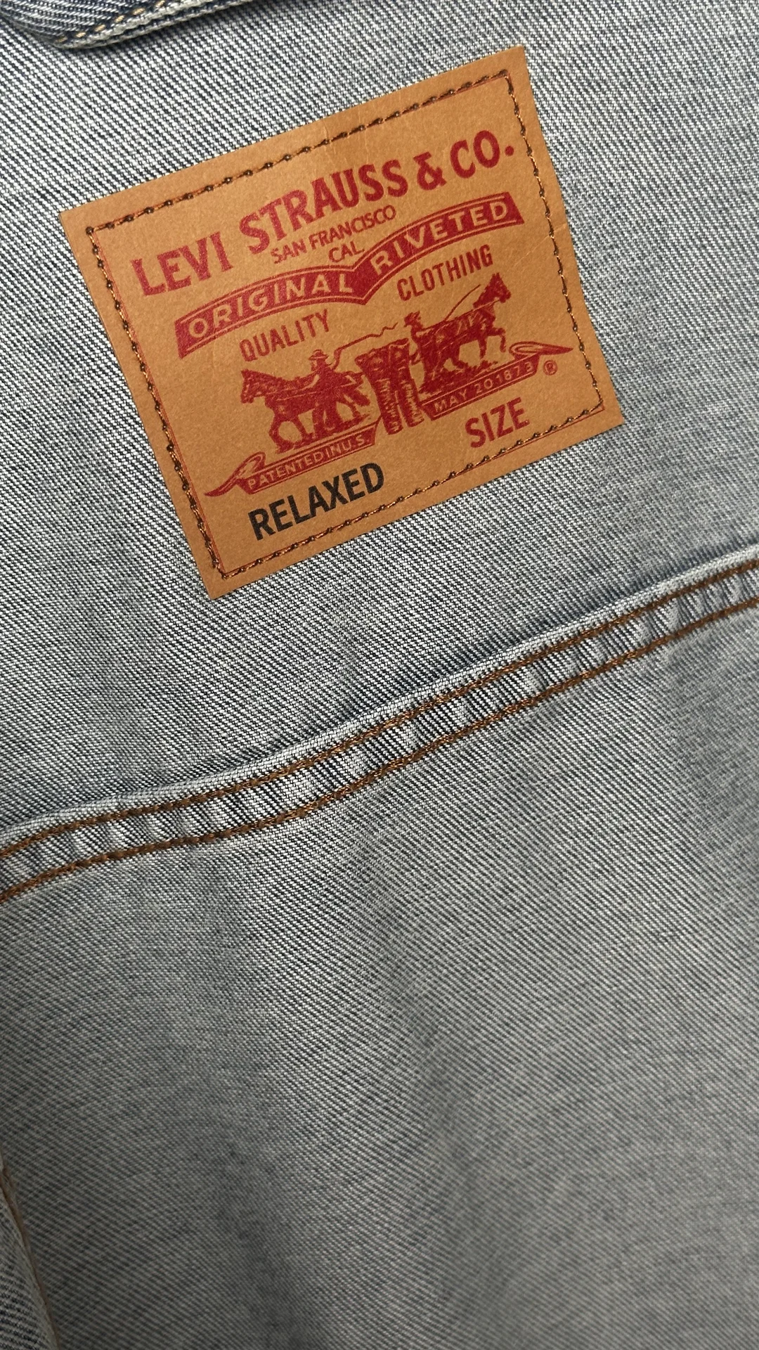 Джинсовая куртка Levis - миниатюра 10