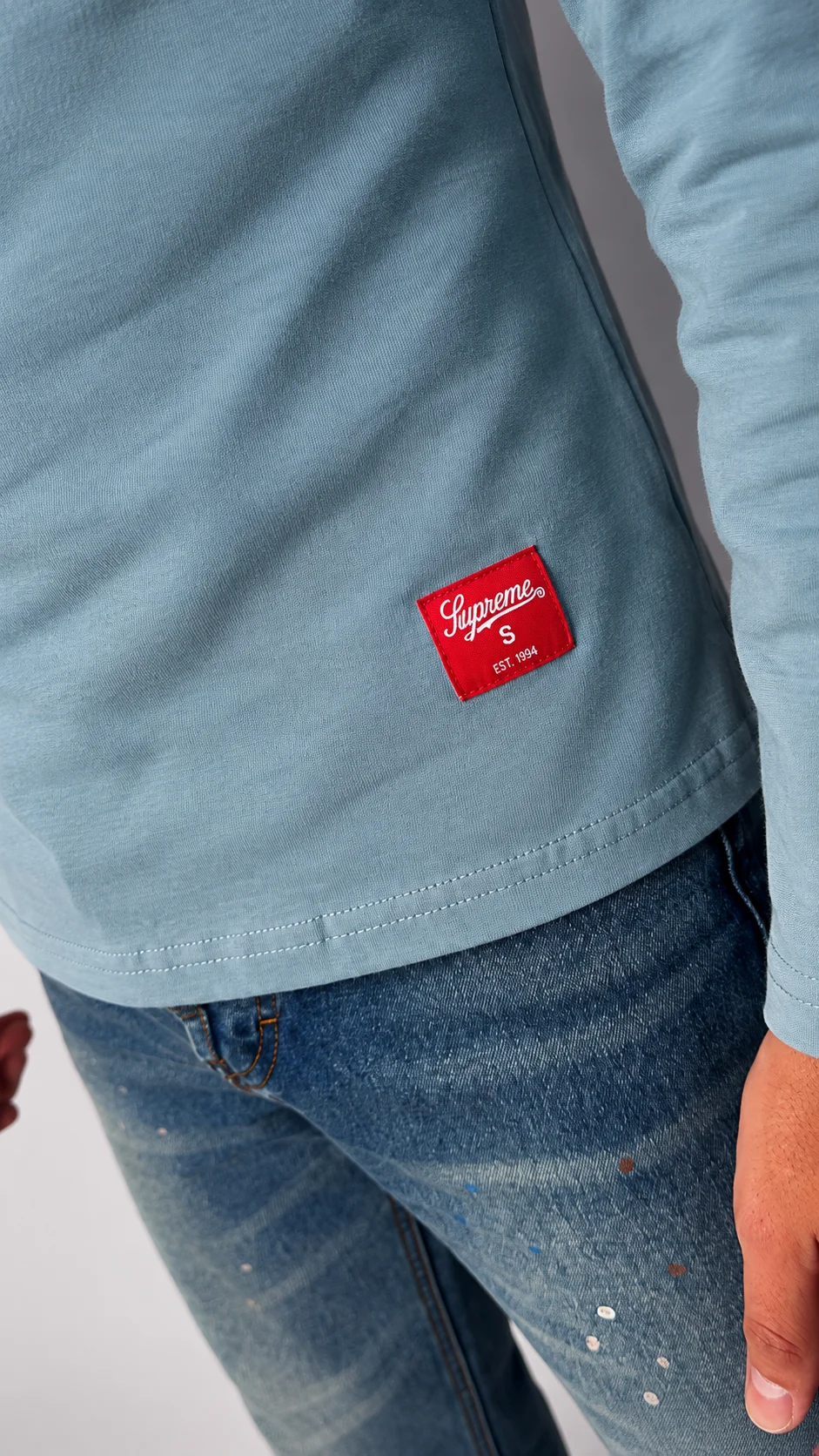 Лонгслив Supreme Affiliated L/S Football Top - миниатюра 6