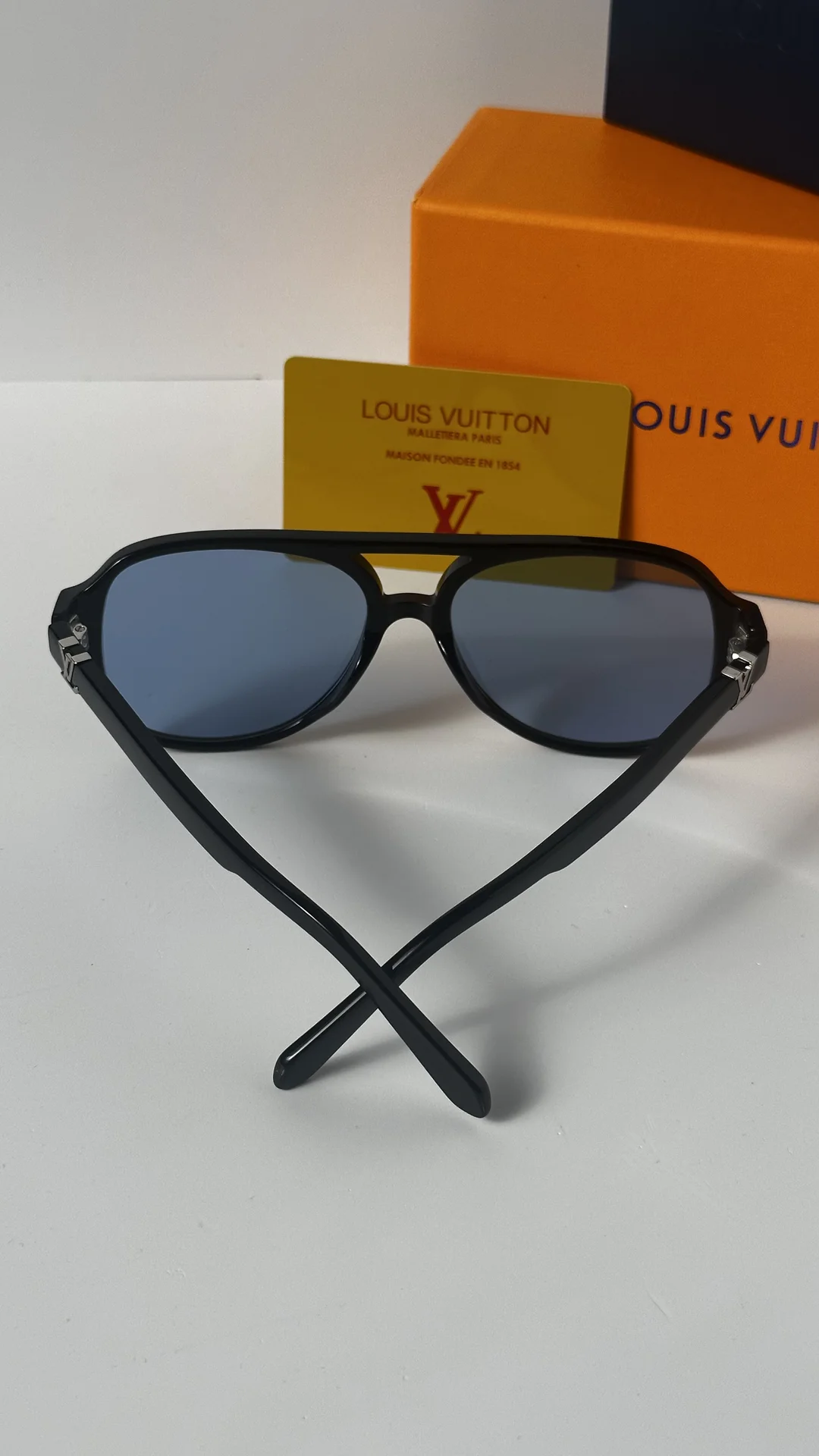 Очки Louis Vuitton синие - миниатюра 6