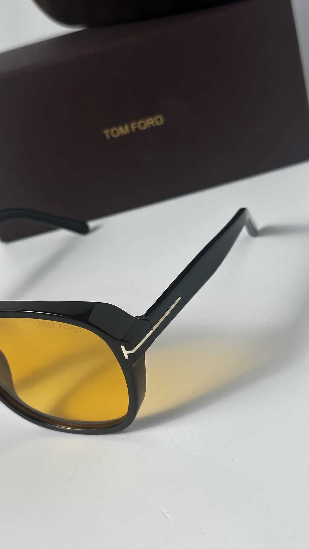 Очки Tom Ford оранжевые - миниатюра 4