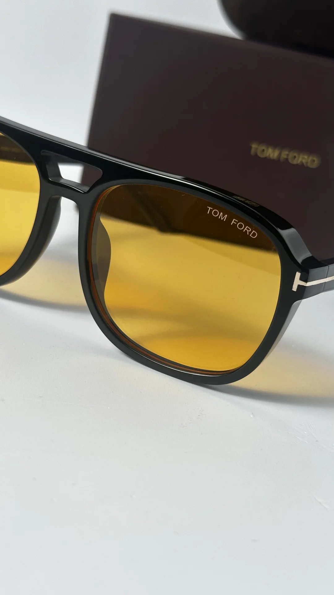 Очки Tom Ford оранжевые - миниатюра 8