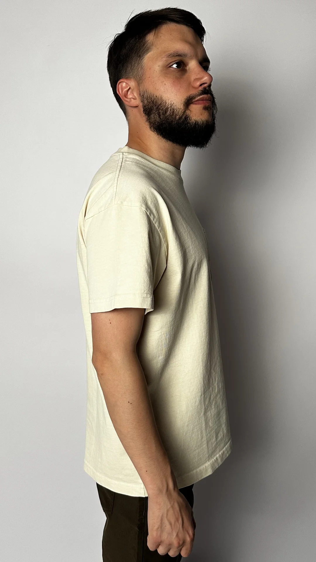 Футболка Carhartt бежевая - миниатюра 4