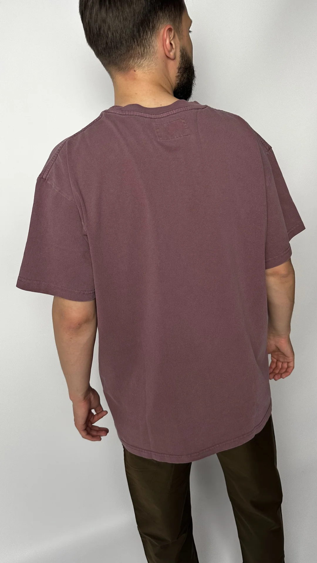 Футболка Carhartt бордовая - миниатюра 5