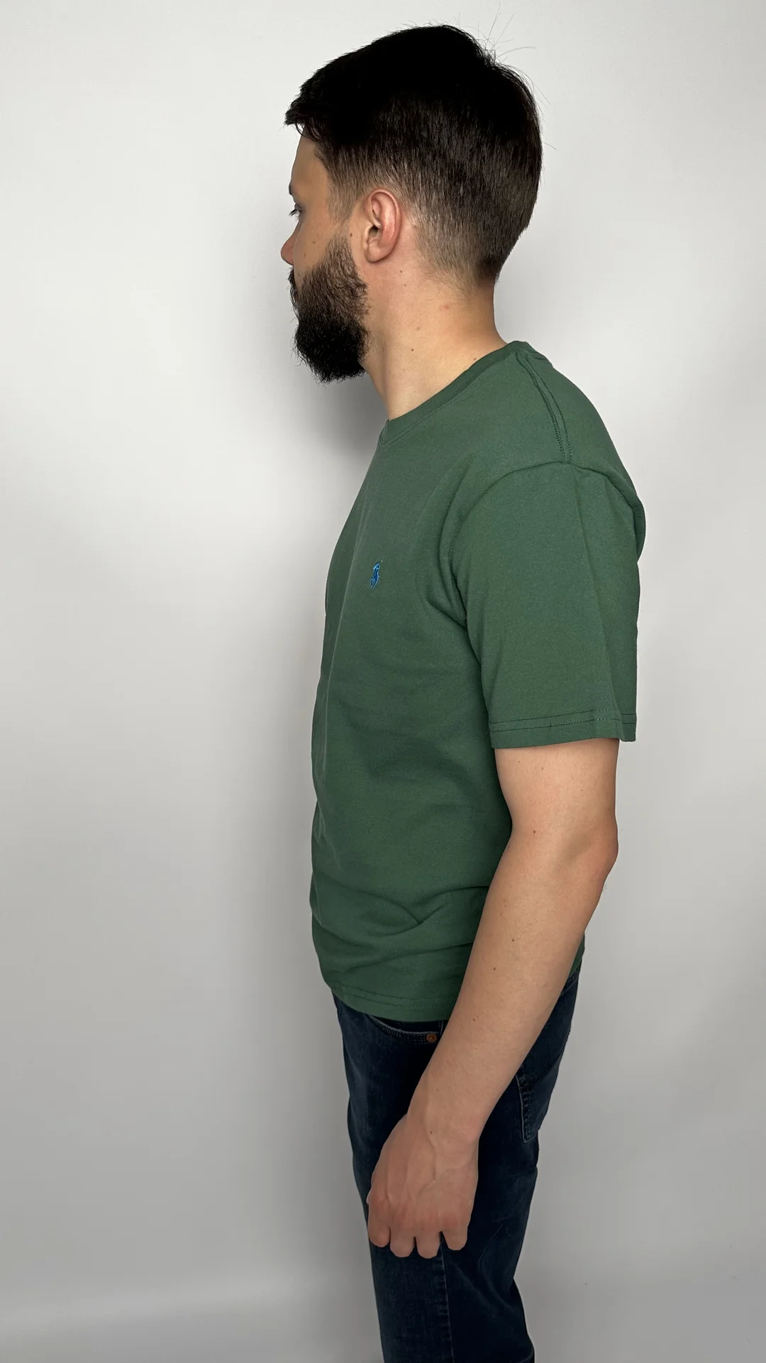 Футболка Polo Ralph Lauren зеленая - миниатюра 5