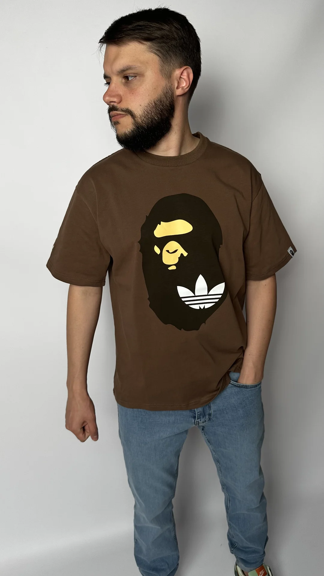 Футболка Bape x Adidas - миниатюра 2