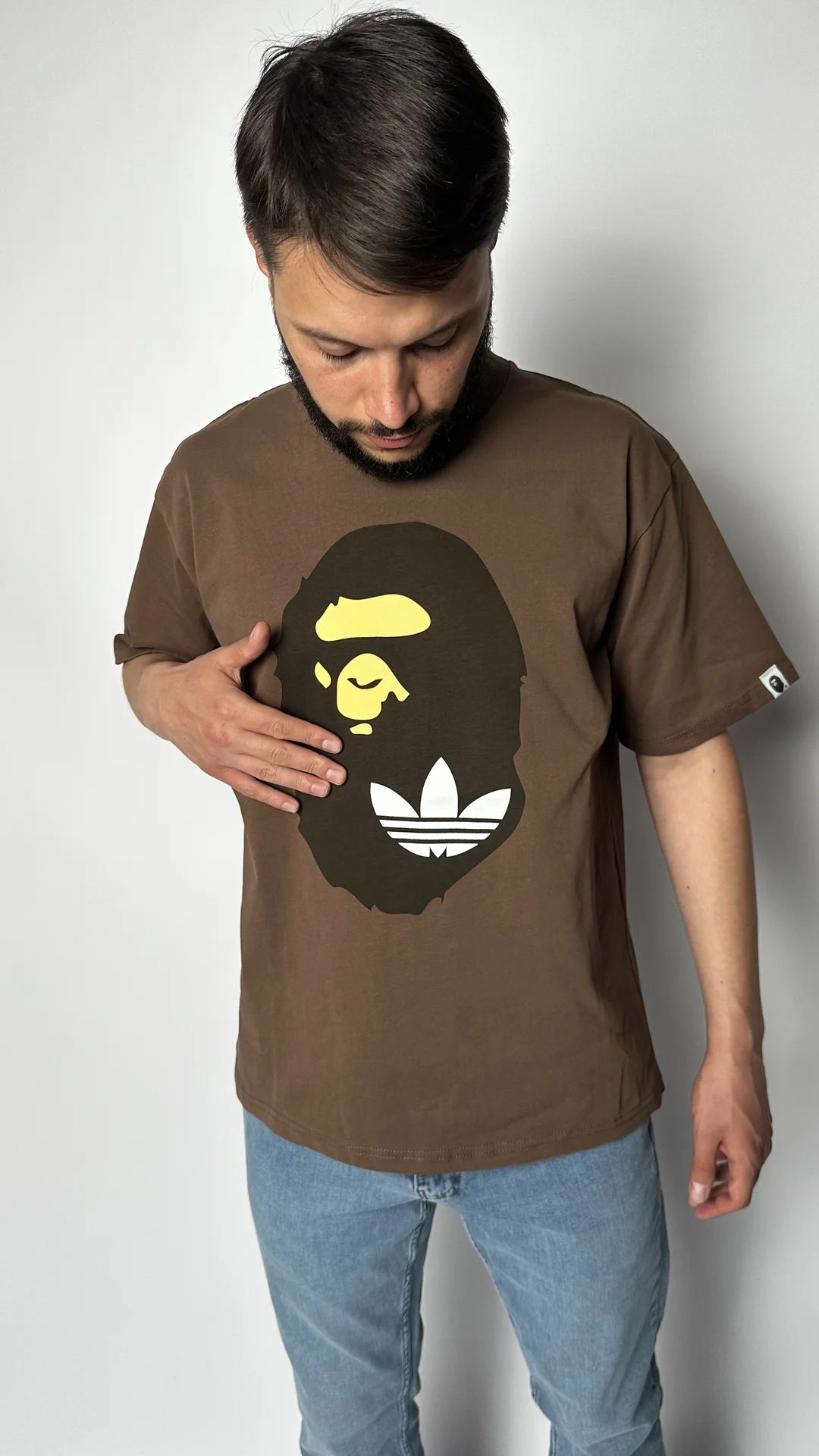 Футболка Bape x Adidas - миниатюра 9