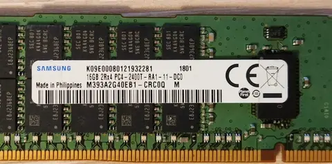 DDR4 ECC REG Samsung 16GB 2400MHz M393A2G40EB1-CRC