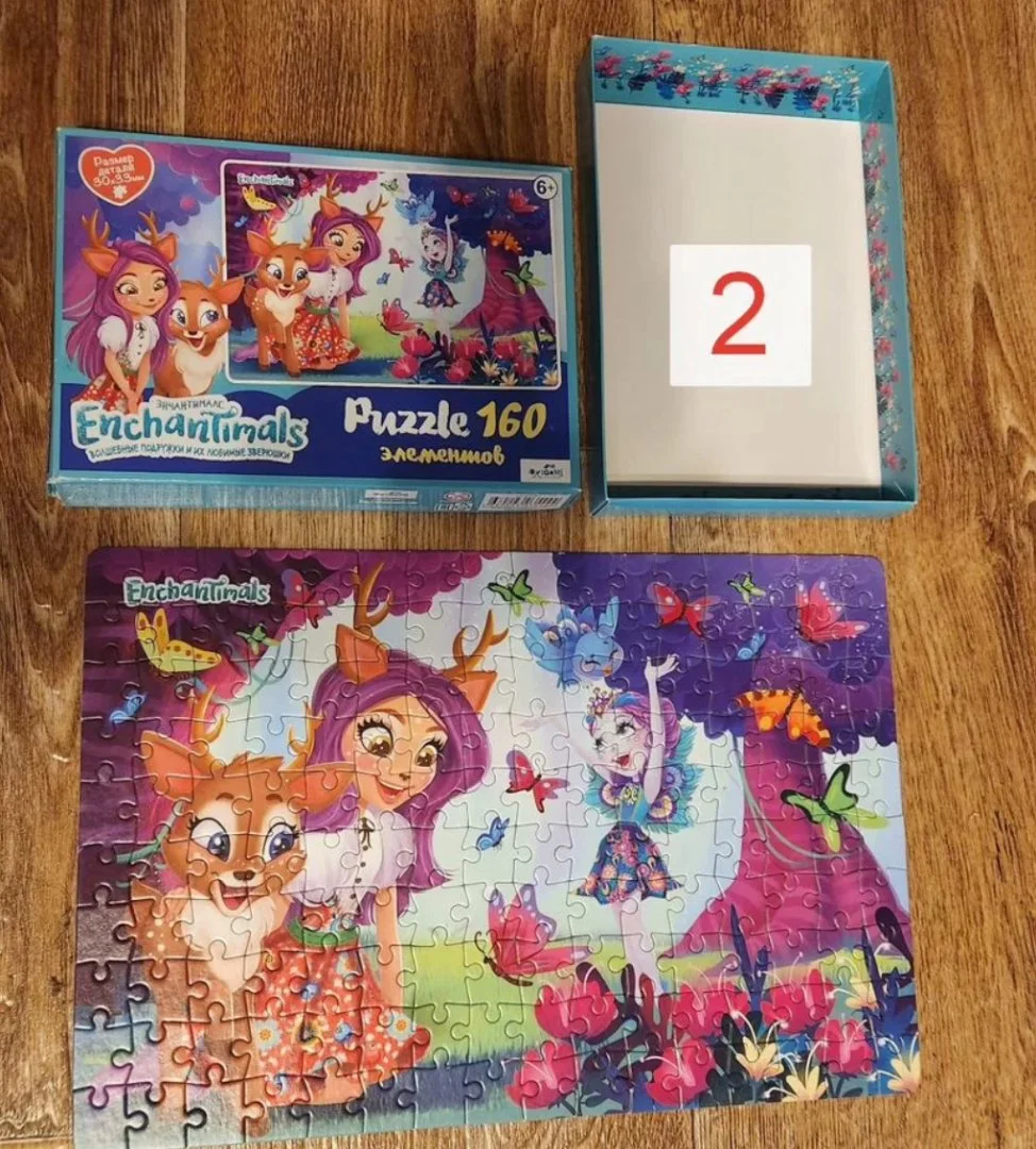 Пазл Enchantimals 160 кусков - миниатюра 2