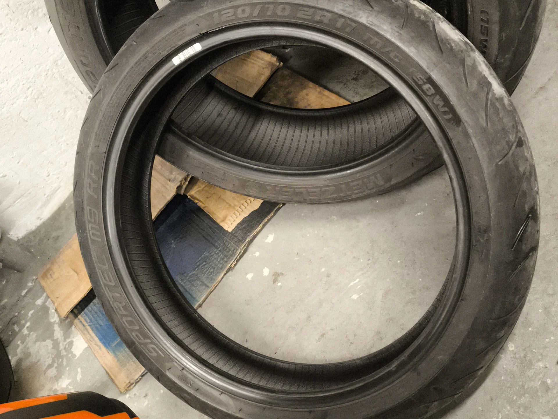 Комплект мото шин Metzeler sportec r17 - миниатюра 3