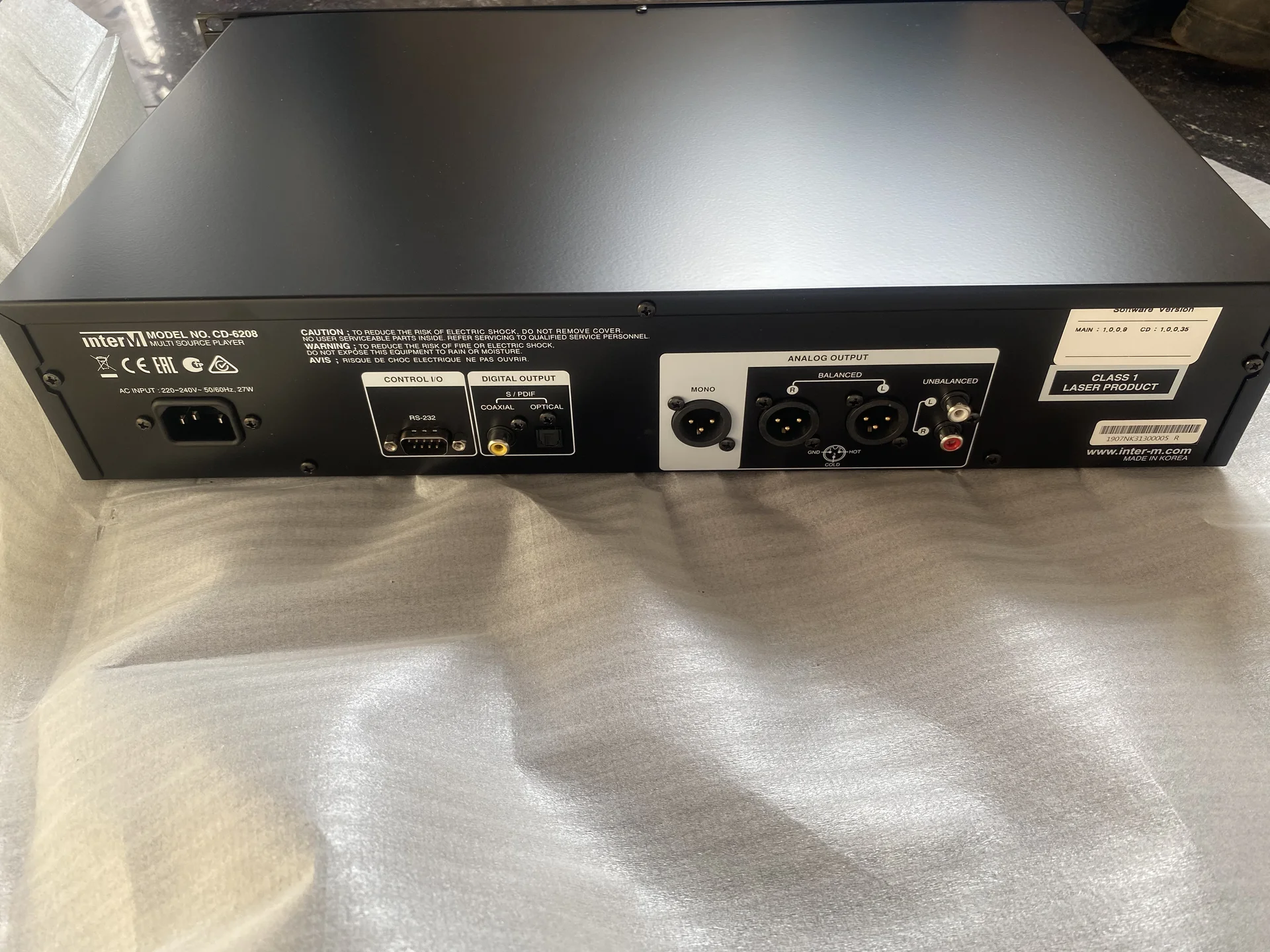 CD-6208 проигрыватель CD, MP3 и WAV - миниатюра 3