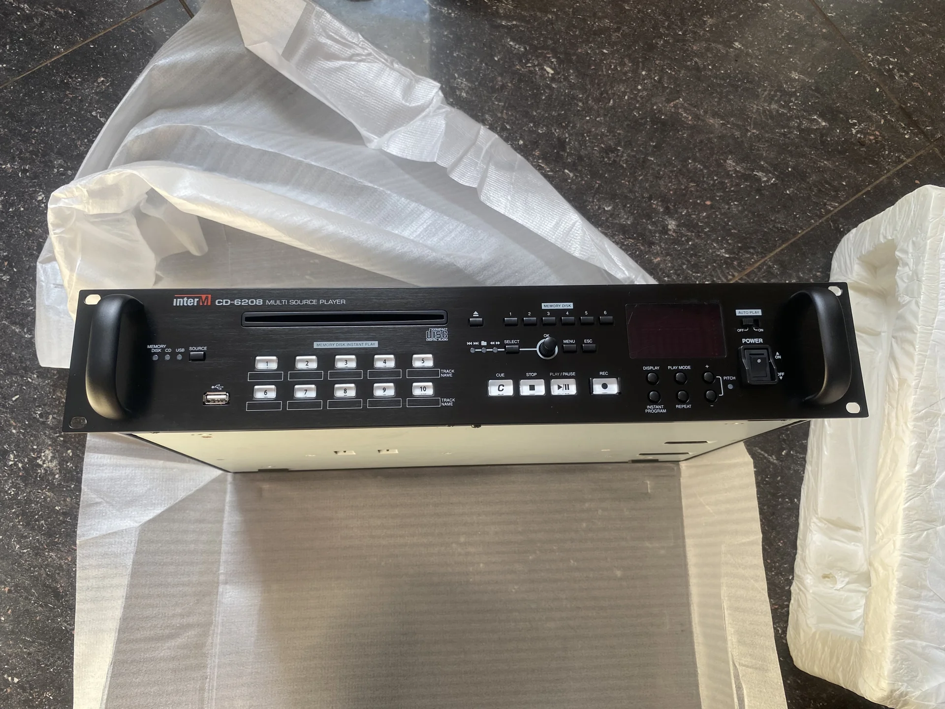 CD-6208 проигрыватель CD, MP3 и WAV - миниатюра 6